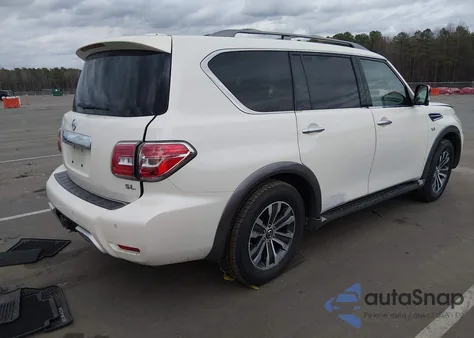 2017 Nissan Armada Sl from USA, damaged, VIN JN8AY2ND3H9007184